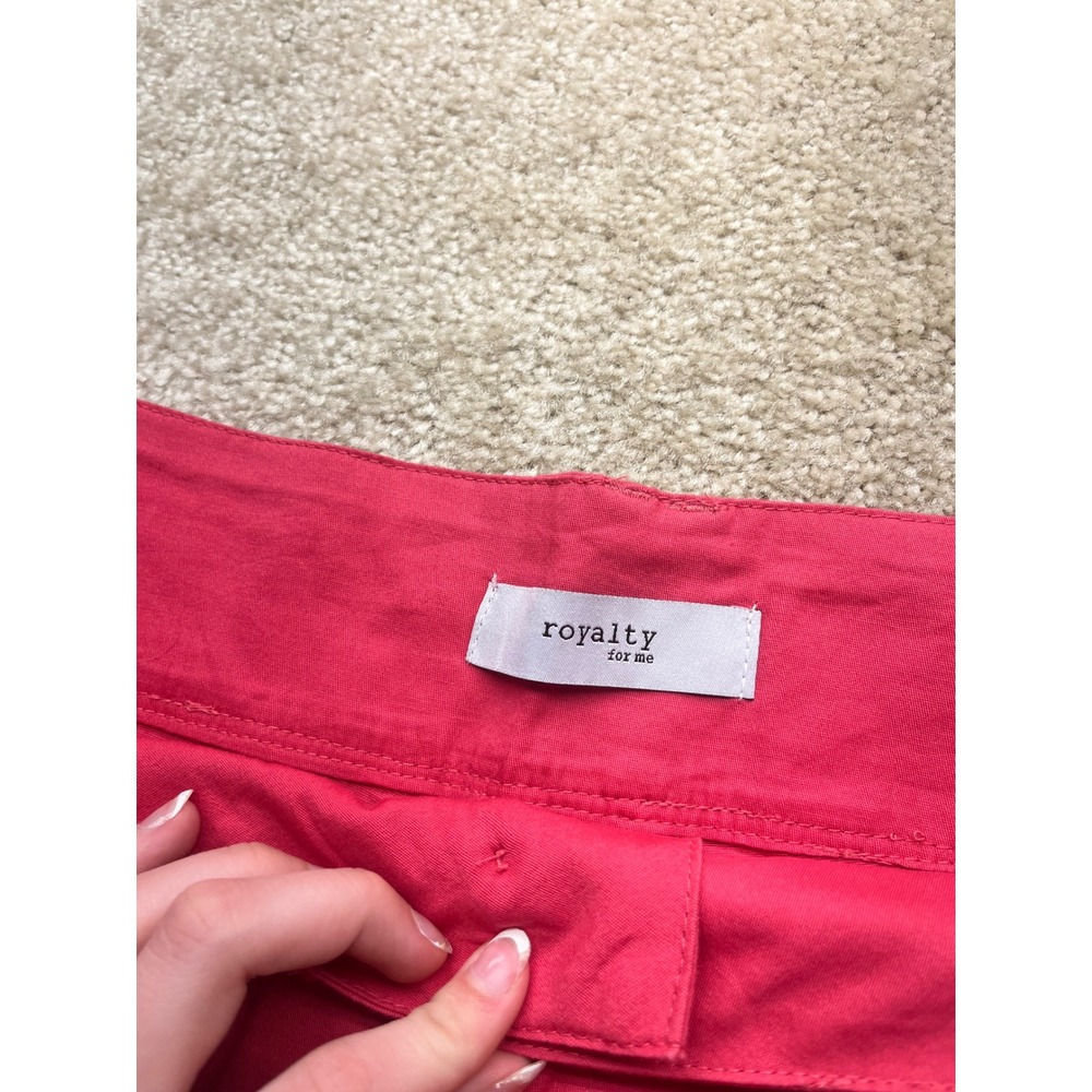 Royalty for Me Pink High Rise Tummy Control Shorts Size 20W New With Tags - Picture 5 of 9